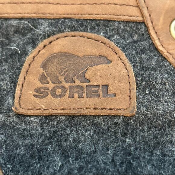 Sorel Lexie Wedge Boots Tobacco Brown Winter Waterproof Size 11 - Picture 7 of 12